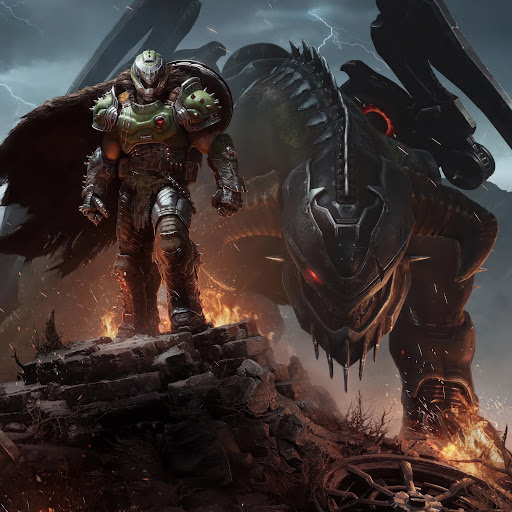 Doom Slayer Dragon