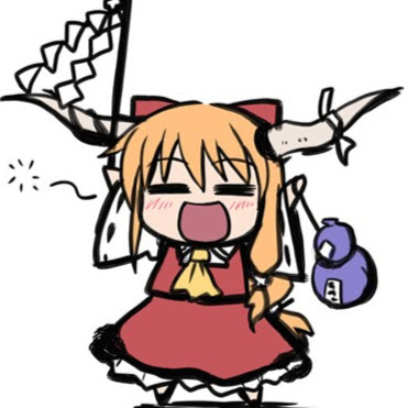 巫女萃香「みこすいか」