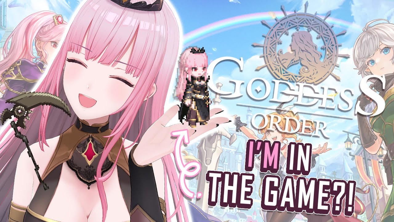 【GODDESS ORDER】voicing MYSELF in the game today!!  #calliolive #GoddessOrder #PR