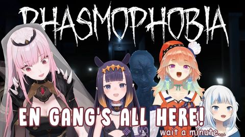 【PHASMOPHOBIA COLLAB】Hello Demons, It's Me, Your Boy  #hololiveEnglish #holoMyth