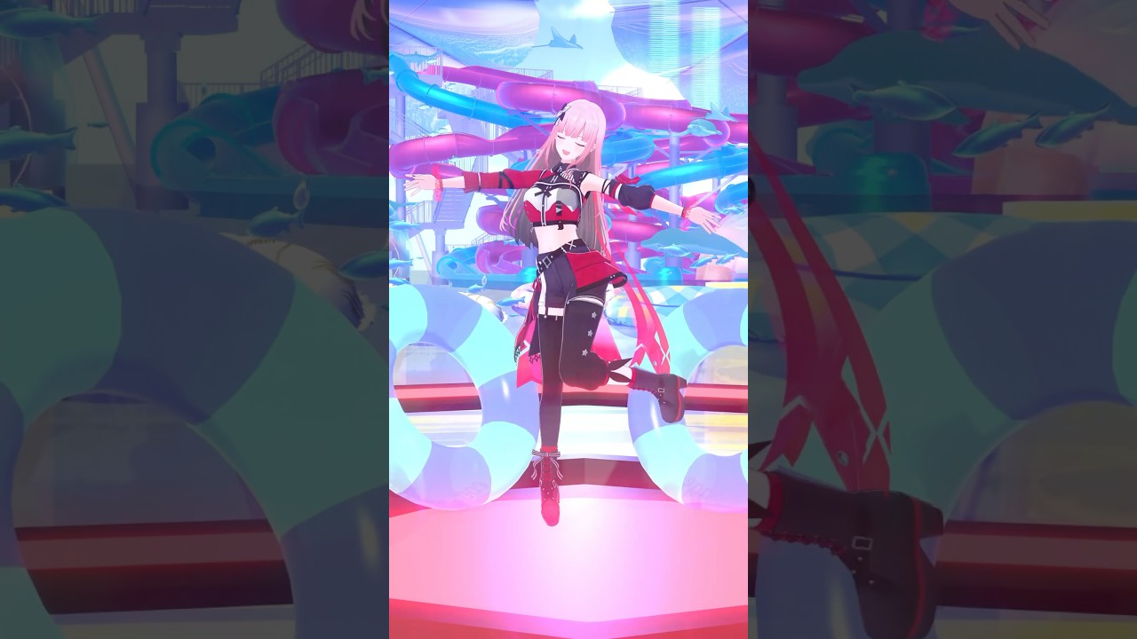 when you’re back from vacation and excited to tackle 500+ messages #shorts #anime #hololive #vtuber