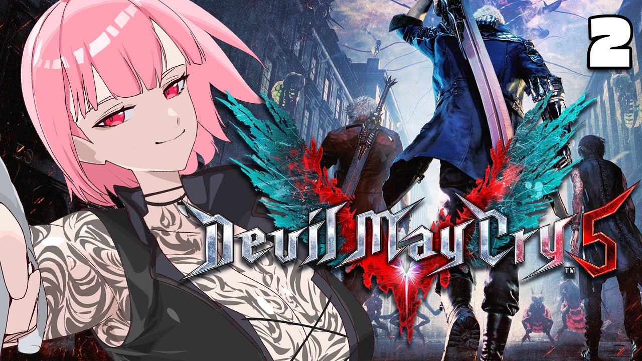 【DEVIL MAY CRY 5】I Don't Care About V (part 2) #calliolive 【DEVIL MAY CRY 5】I Don't Care About V (part 2) #calliolive