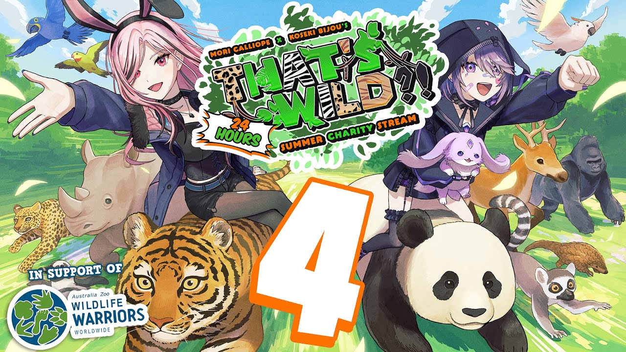 【THAT'S WILD?! 24 HOUR CHARITY STREAM】PART 4 (FINAL) #thatswild2025 #calliolive #kosekibijou 【THAT'S WILD?! 24 HOUR CHARITY STREAM】PART 4 (FINAL) #thatswild2025 #calliolive #kosekibijou