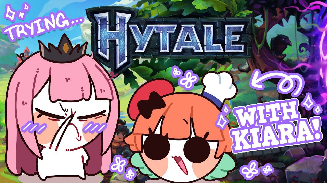 【Hytale】brand new open world adventure with my favorite phoenix! #calliolive