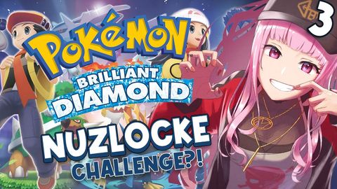 【POKEMON: BRILLIANT DIAMOND】Crying in the Gym RN (Nuzlocke Lite Challenge)