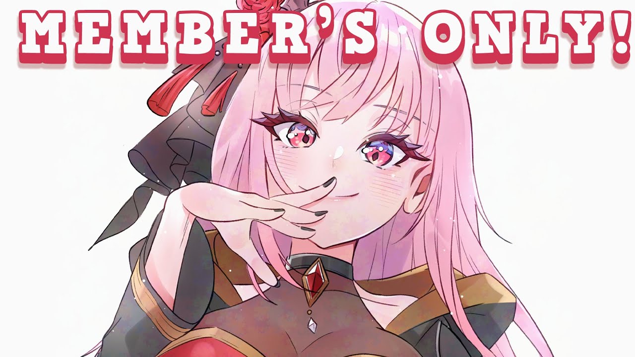 【member's only】laid-back gaming hours!! #calliolive 【member's only】laid-back gaming hours!! #calliolive