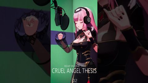 02 Cruel Angel Thesis // Reap In One Take! #shorts #reapinonetake