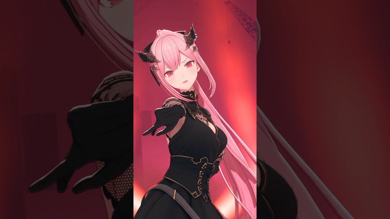 who you wanna be?? dancing to Moona’s “Distortion”!! #shorts #dance #hololive #anime #animation