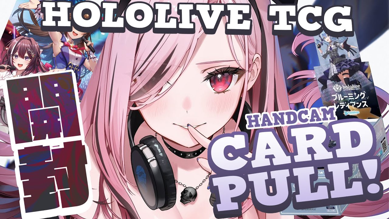 【Hololive TCG】Pulling RARE Cards?! With MY Luck?! Announcement at the End! #calliolive