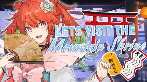 【THE MOUNTAIN SHRINE】Get Our Fortunes In Fancy Kimono! With Some EN Girls!? #kfp #キアライブ