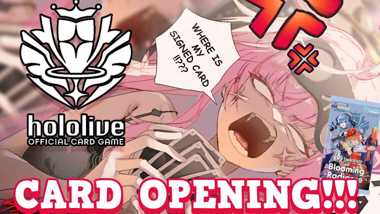 【hololive TCG】12 More Boxes......surely.....SURELY.... #calliolive 【hololive TCG】12 More Boxes......surely.....SURELY.... #calliolive