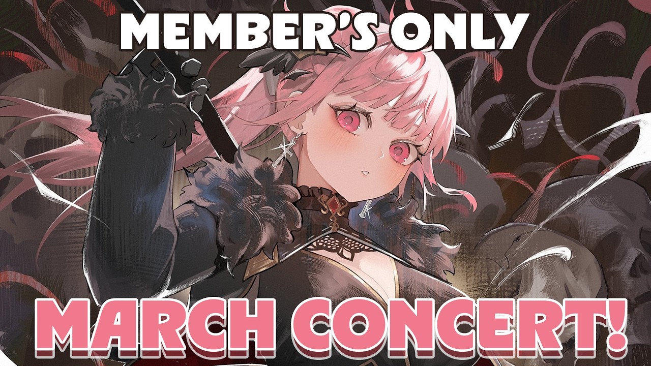 【member's only concert】it's march! what am I singing!! ...no really what am i singing #calliolive