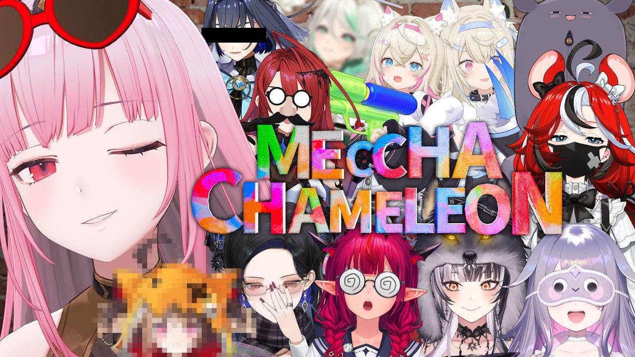 【MECCHA CHAMELEON】a master of disguise is ME #calliolive
