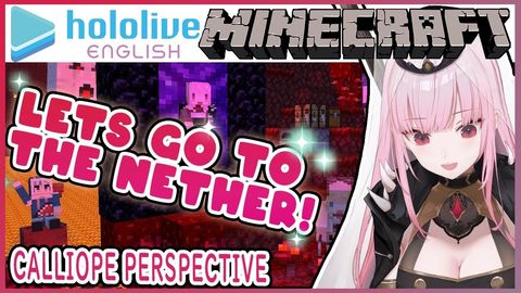 【HOLOEN COLLAB】Minecraft. I Want to Make a Pool. Calliope Perspective  #hololiveEnglish #holoMyth