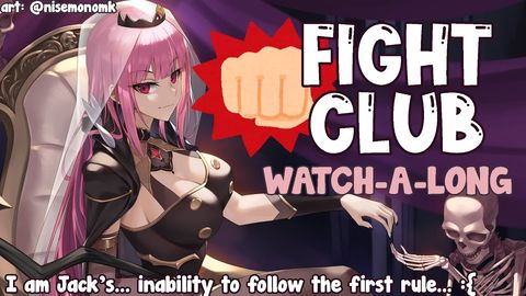 【WATCH-A-LONG】Fight Club (1999) #HoloMyth #HololiveEnglish