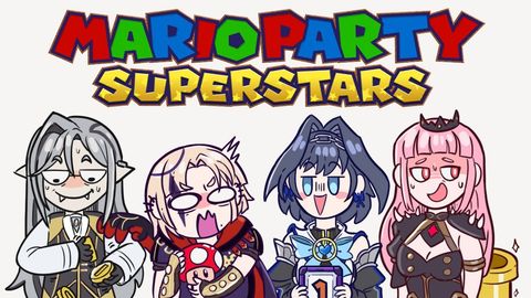 [MARIO PARTY SUPERSTARS] Friendship Breaking Simulator w/ Calli, Kronii, Vesper