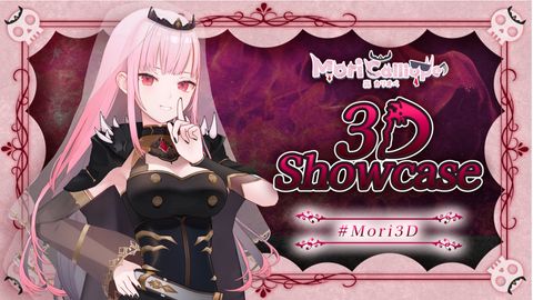 【3D SHOWCASE】 I WILL NOW SHOW YOU MY BODY. 3Dお披露目 #Mori3D