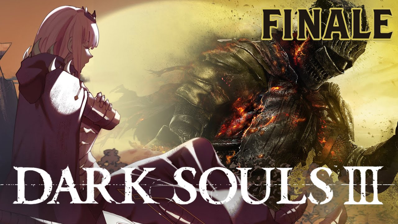 【DARK SOULS III】Gutslliope's Last Stand Against MEAN Dragons (finale) #calliolive