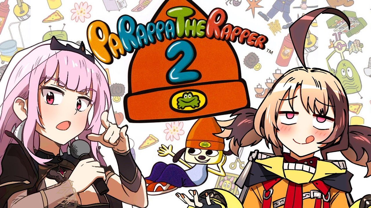【PaRappa the Rapper 2】anything goes!! featuring @holoen_gigimurin #calliolive