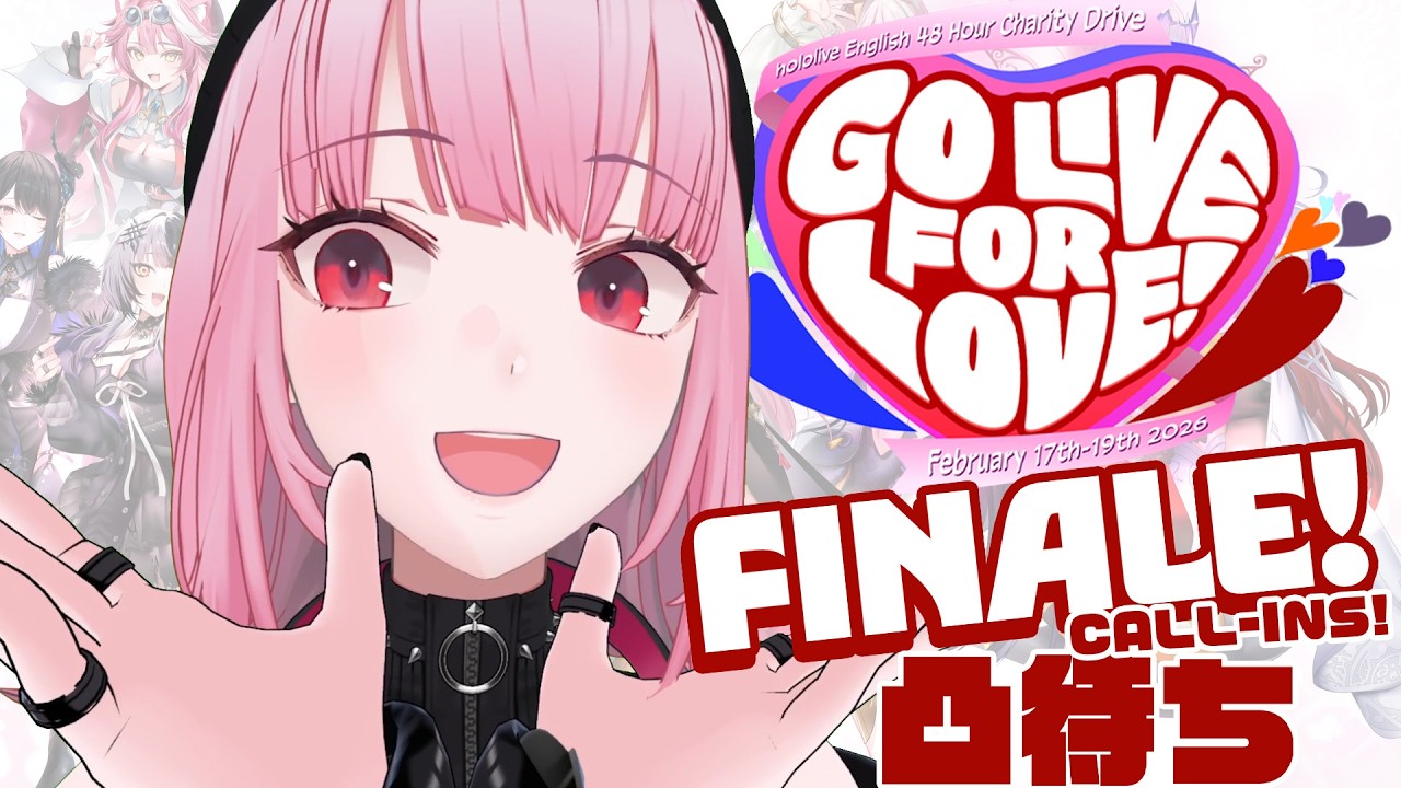 【GO LIVE for LOVE!】FINAL STREAM in VR! calling friends!! #calliolive #GOLIVEforLOVE