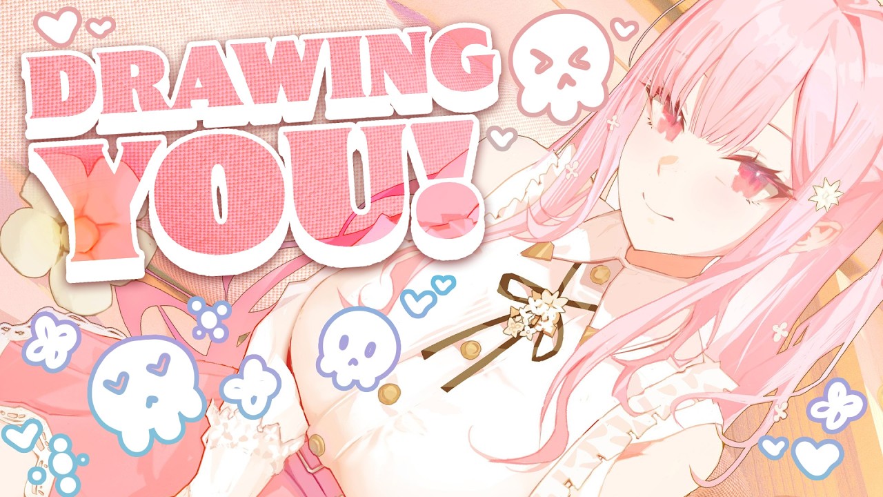 【drawing stream】drawing a buuuunch of bones... #calliolive