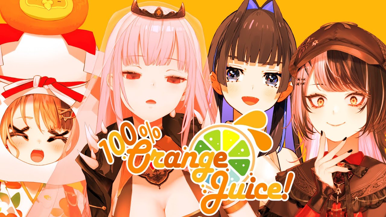 【100% Orange Juice】game for good friends!! #calliolive