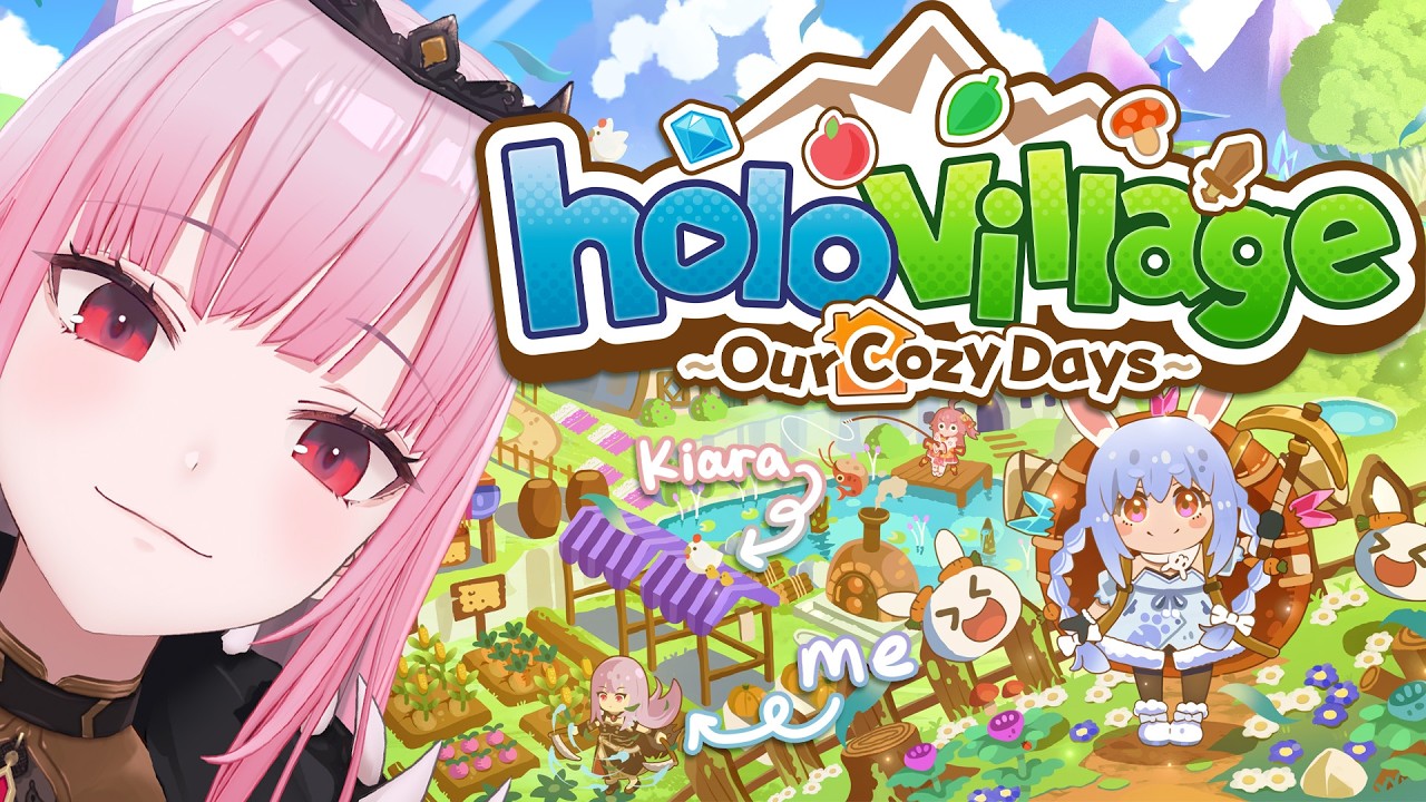 【holoVillage: Our Cozy Days】they sent her to a farm upstate #calliolive