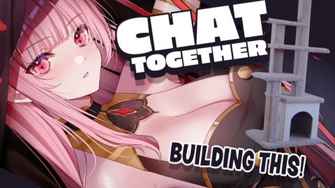 【Chill Build】Chatting and making a cat tower for Tutu!