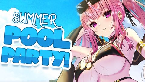【SUMMER POOL PARTY】Pool-side Chilling with You! #HololiveEnglish