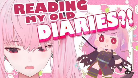 【READING MY OLD DIARIES?!】why am I doing this. #hololiveenglish