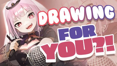 【Drawing Your Requests】Would You Like to Own Some Fine Reaper Art? #hololiveenglish