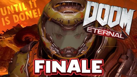 【DOOM ETERNAL FINALE PT. 2】Until it is ACTUALLY DONE. (with Heart Rate Monitor!)