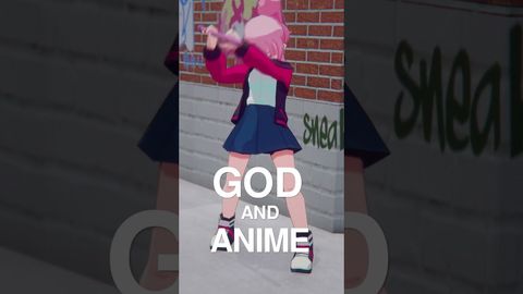god and anime #shorts
