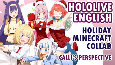 【MINECRAFT COLLAB】mErry Merry! From the HoloEN Girls! #hololiveEnglish #holoMyth