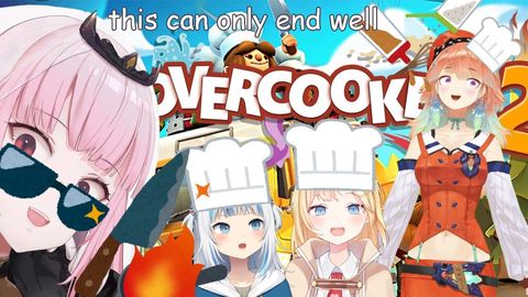 【OVERCOOKED2】Special Chef joins the crew 👀 #hololiveenglish #holomyth