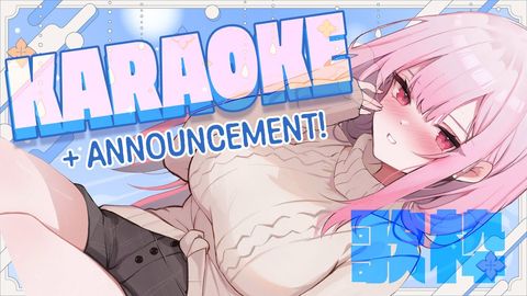 【KARAOKE || 歌枠】singing for you! + announcement?! #calliolive #hololiveenglish