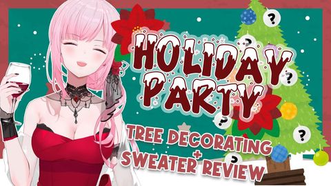 【HOLIDAY PARTY】Karaoke, Tree Decorating, Sweater Reviewing, Announcements! Merry Merry!