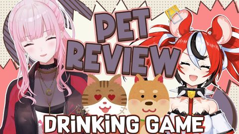 【PET REVIEW】Drinking and Checking Out Your Cute Friends! with Baelz Hakos #baecalliopetreview