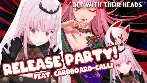 【RELEASE PARTY】Let`s Chat About the New Song! + Debut of Cardboard-Calli  #Holomyth #HololiveEnglish
