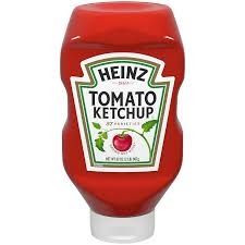 The ketchup bottle