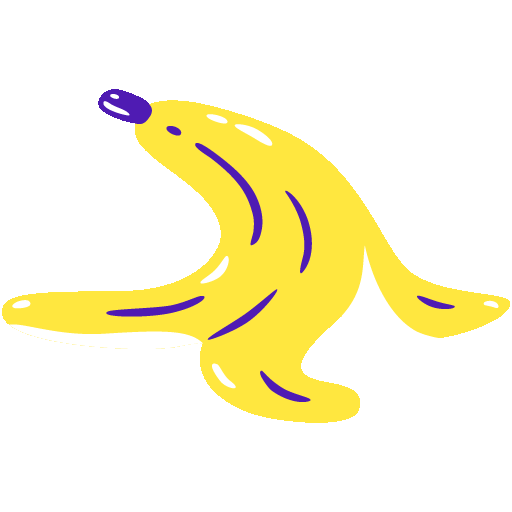 A banana peel